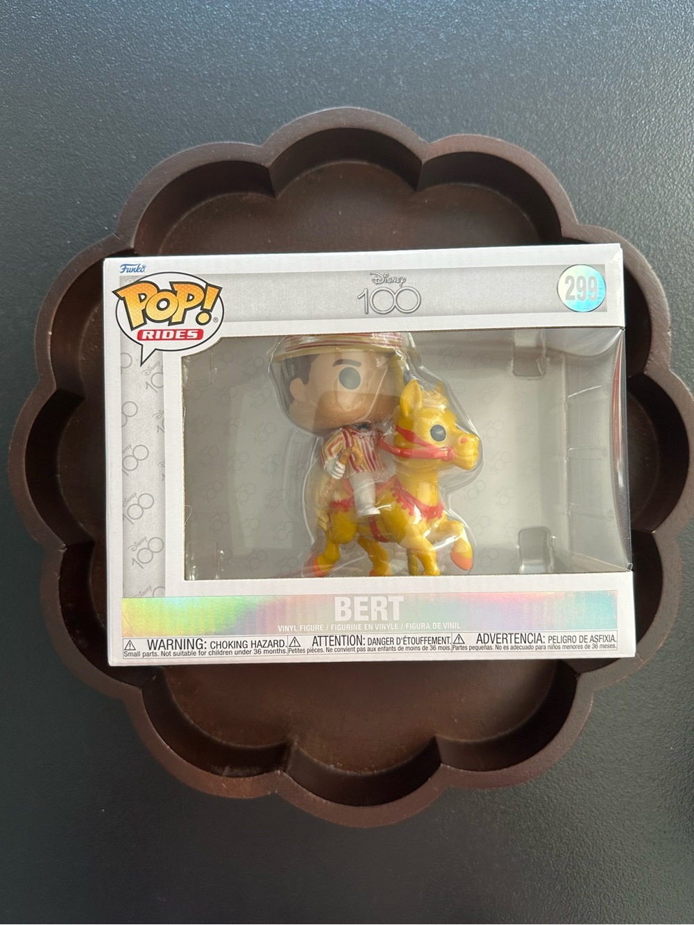 Funko POP! Rides Disney 100 Bert with Horse Box #299